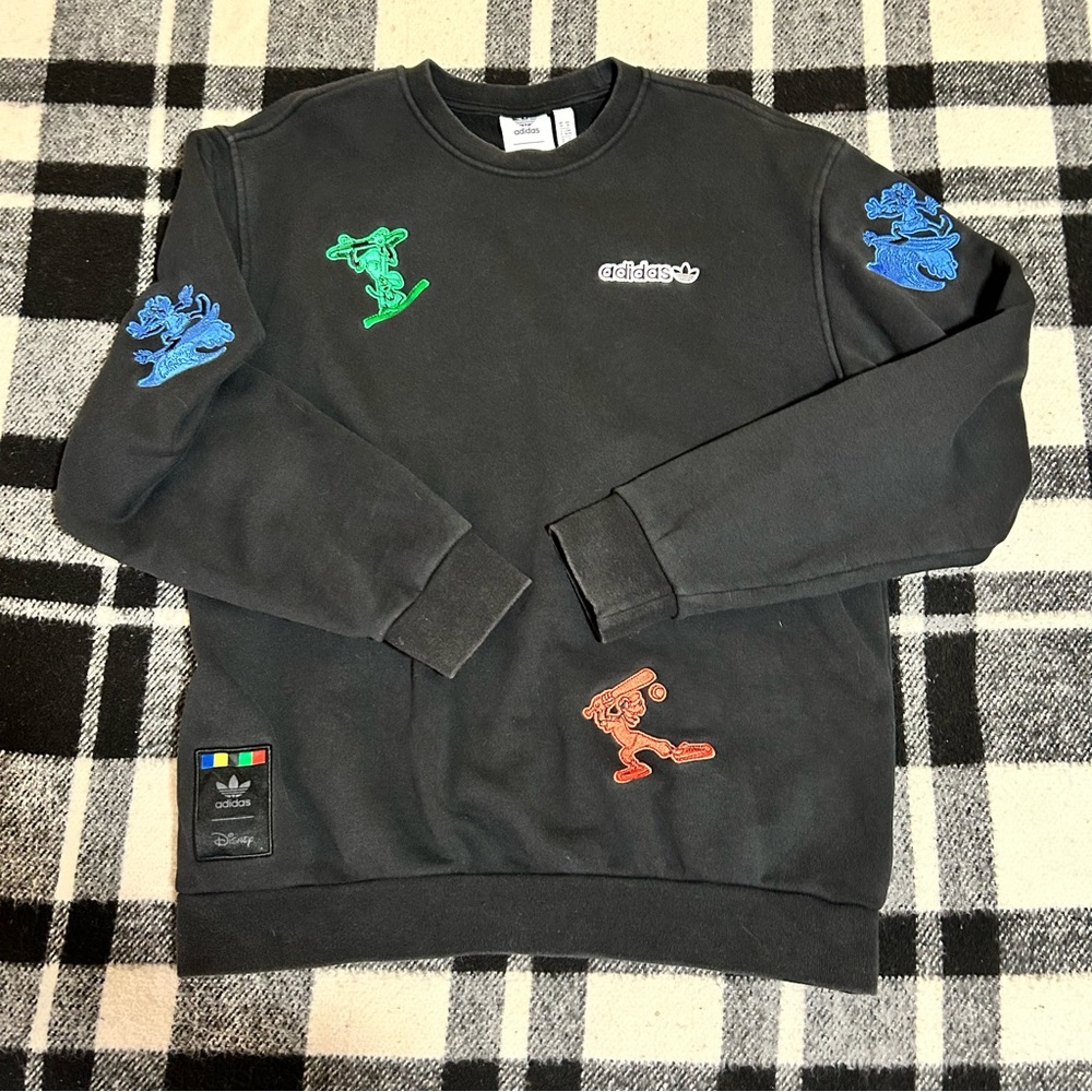 Adidas Men's Goofy Golf Crewneck Sweatshirt - Size Medium - Picture 3 of 9